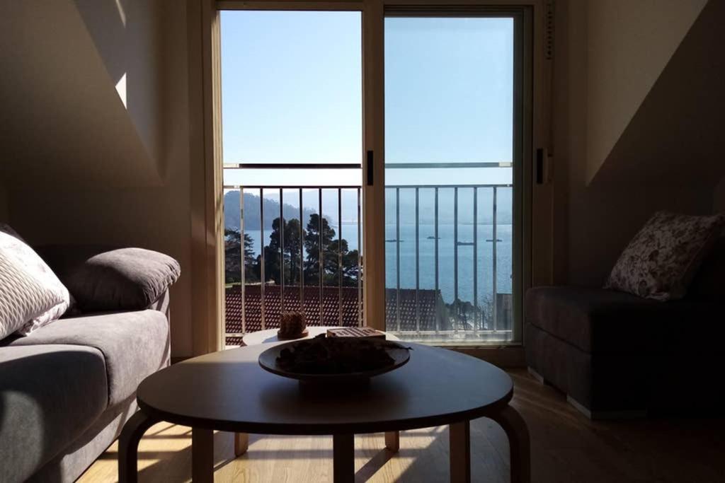 Apartamento Aldara a escasos metros de la playa Samieira Exterior foto
